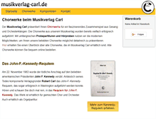 Tablet Screenshot of musikverlag-carl.de